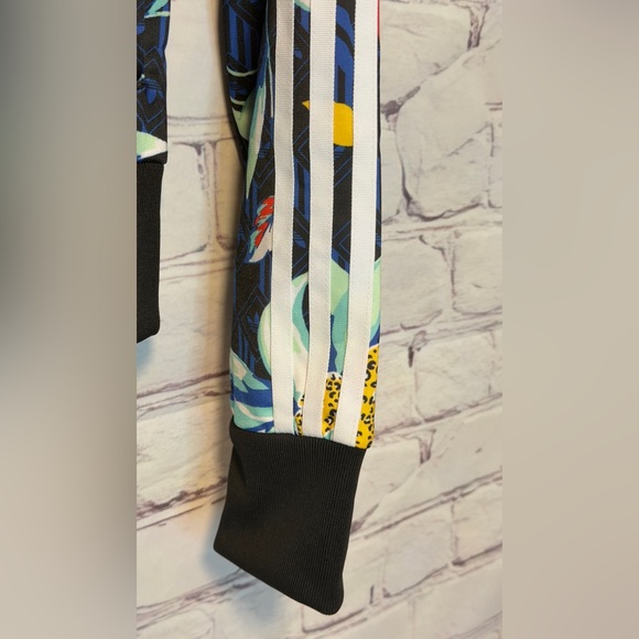 Adidas Originals x HER Studio London Track Jacket Size Small Tropical Leopard - Picture 5 of 10